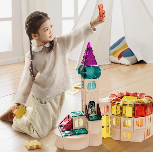 Blocos de Construção Magneticos - MagArt 64pçs