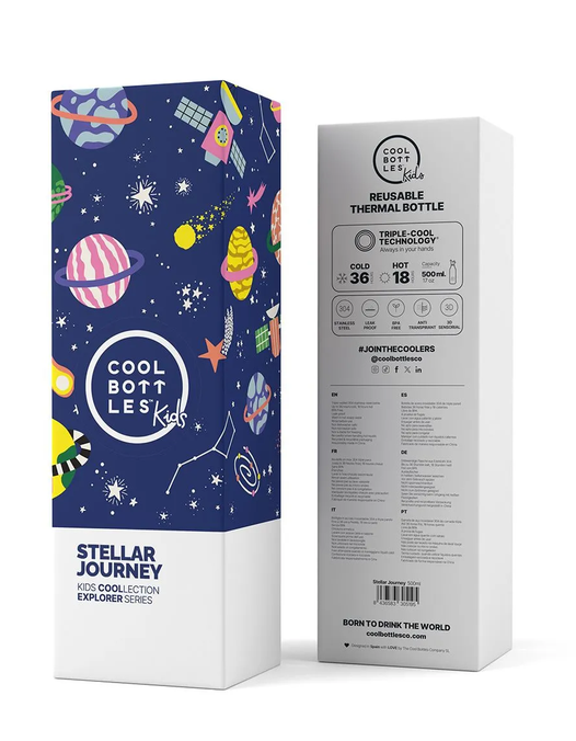 Garrafa Térmica Cool Bottles 500ml -  Stellar Journey