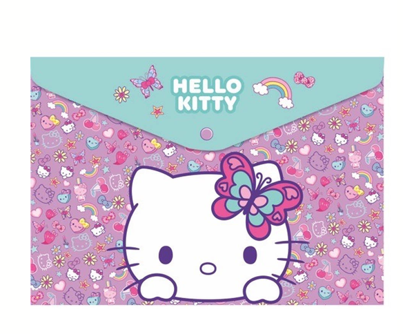 Capa de envelope A4 - Hello Kitty
