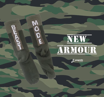 Meias- Mood Beast Camuflada