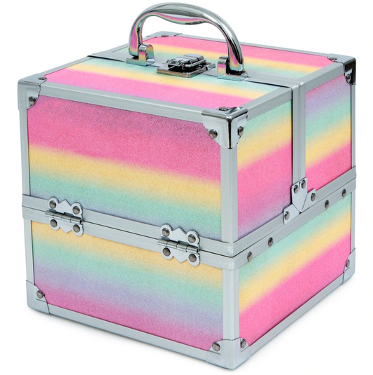 Mala Maquilhagem Rainbow Glitter