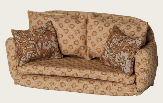 Sofá-cama, Rato, Grande - Ocre