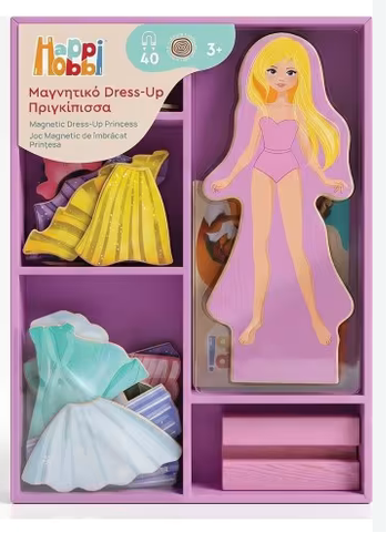 Magnectic box - Vestir a boneca