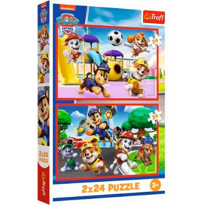 Puzzle 2 x 24 pcs - PAW Patrol – Little Cloud