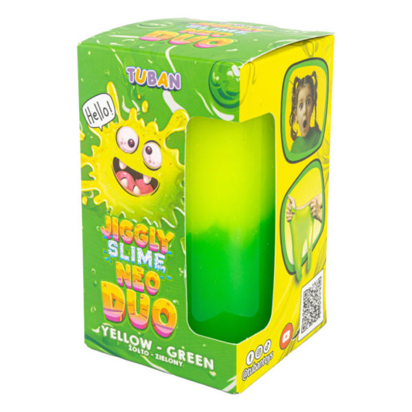 Juggly Slime Neo Duo - Amarelo e Verde