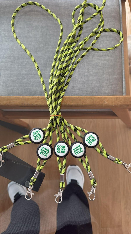 Fita/lanyard porta chaves ou cartões - Cool Boys Clubs
