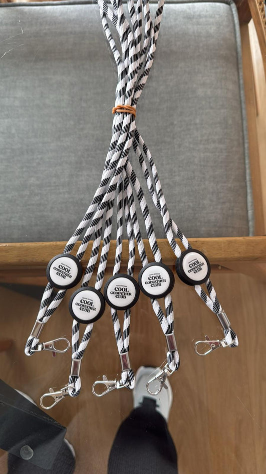 Fita/lanyard porta chaves ou cartões - Cool Godfather Clubs