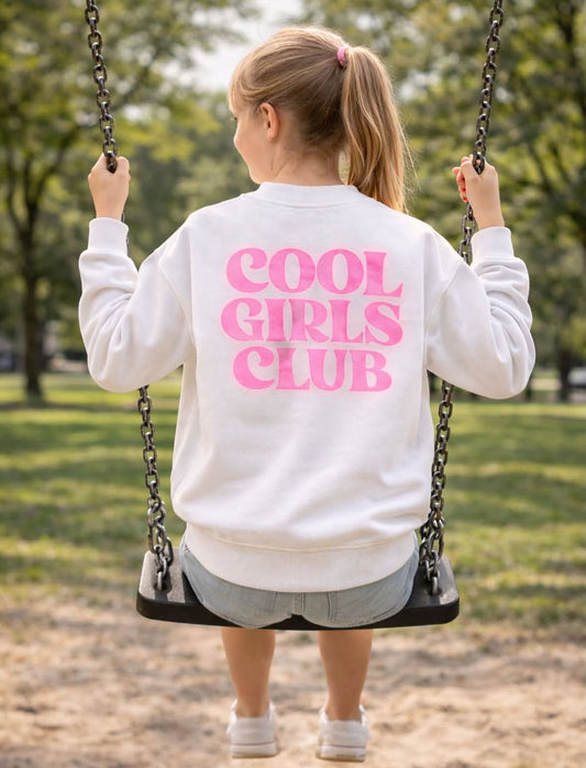 Sweatshirt cool girls club