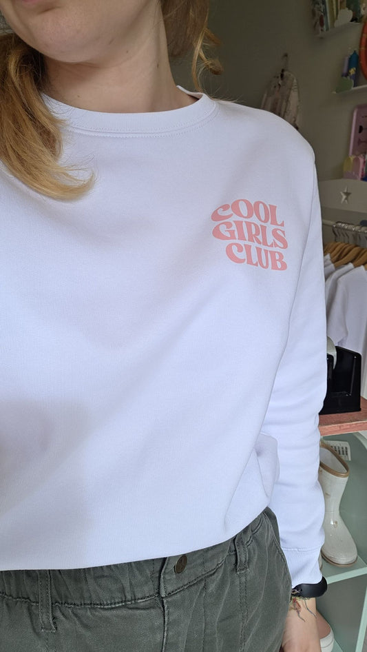 Sweatshirt cool girls club