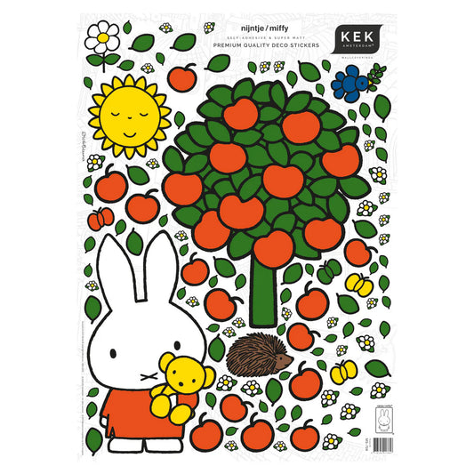 Wallstickers Miffy - 60 mini autocolante