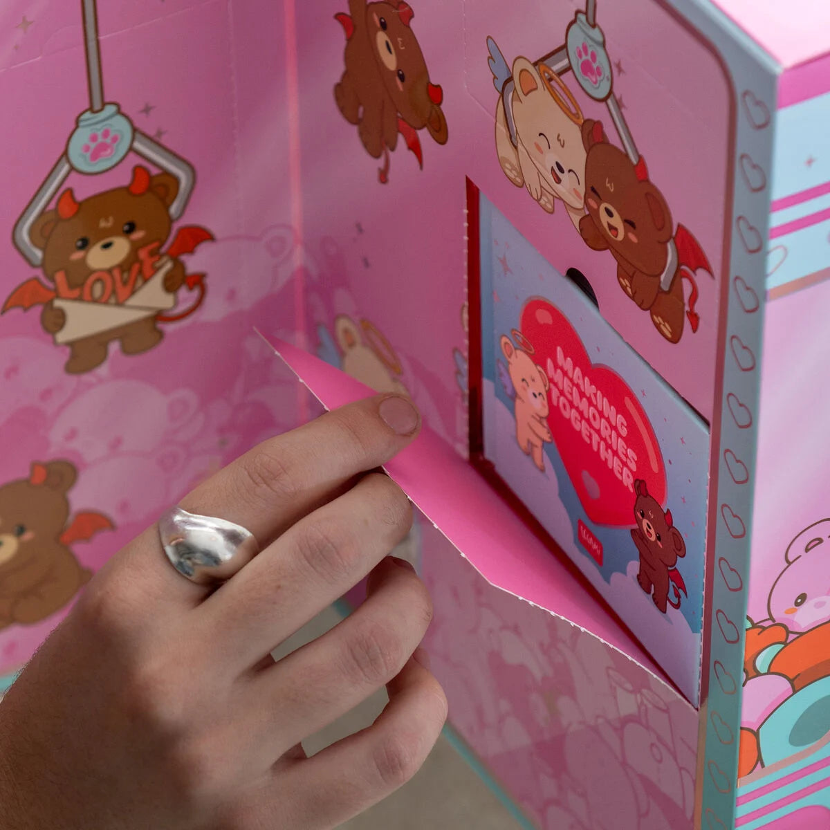 Caixa de 7 Surpresas - 7 dias e 7 formas de dizer "Amo-te"