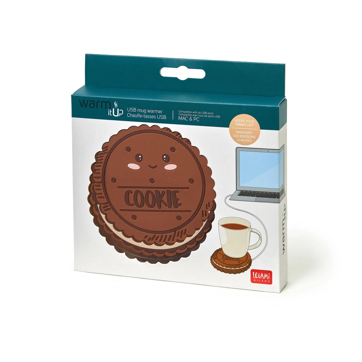 Aquecedor de canecas USB - Cookie