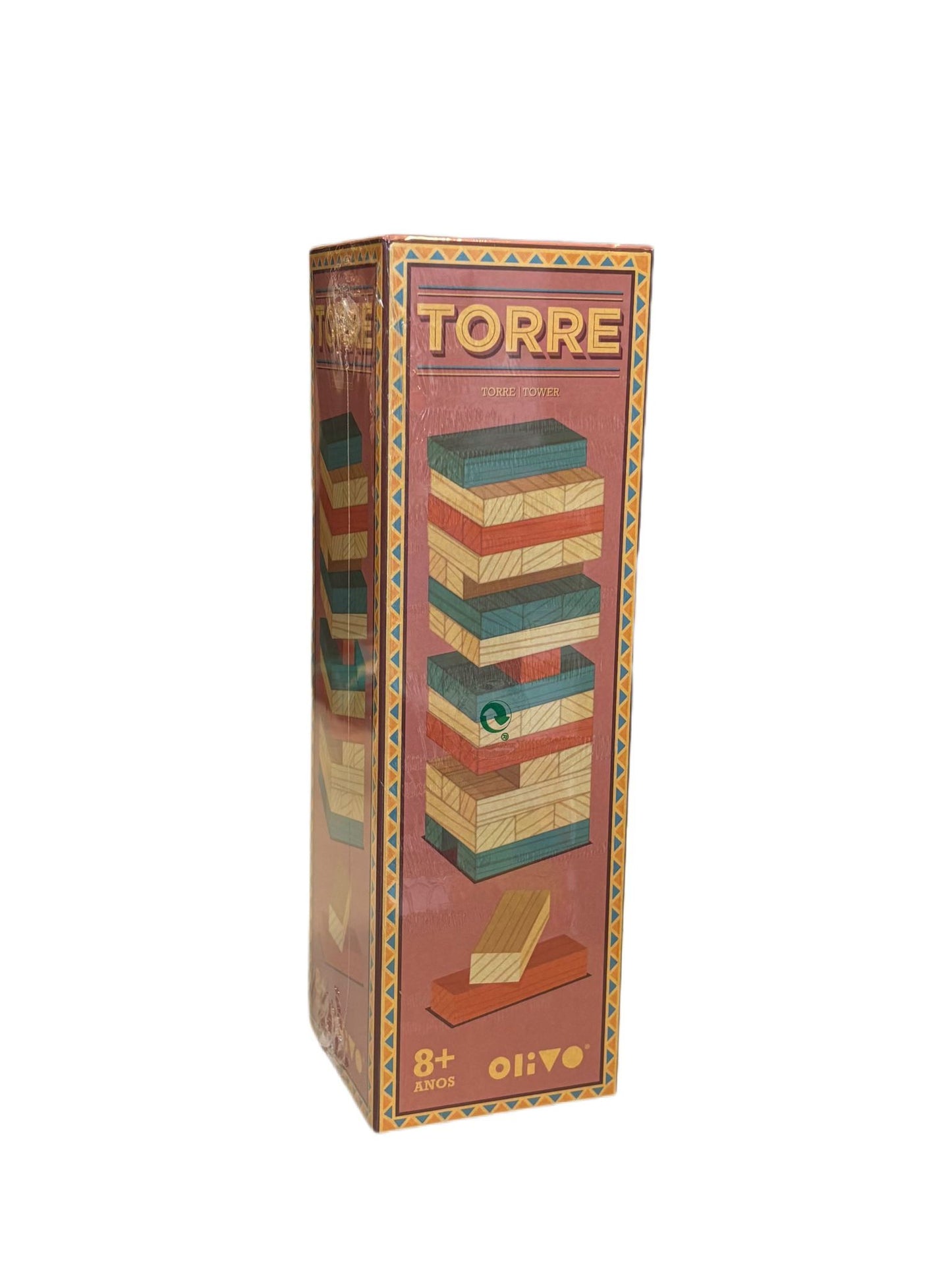 Juego de torre de madera 