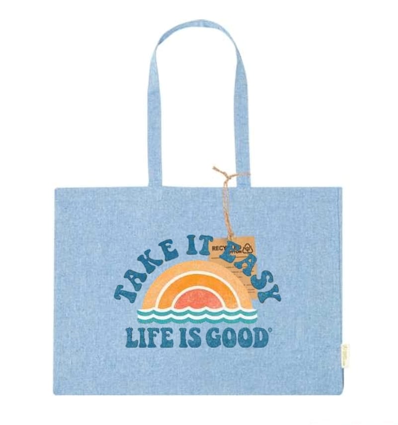 Tote Bag Take It Easy Life Is Good