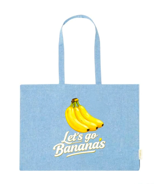 Tote Bag L - Lets Go Bananas