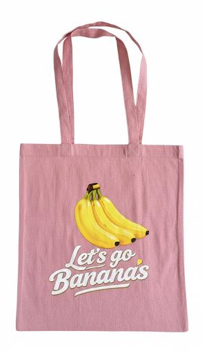 Tote Bag M - Let´s Go Bananas