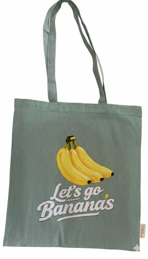 Tote Bag M - Let´s Go Bananas