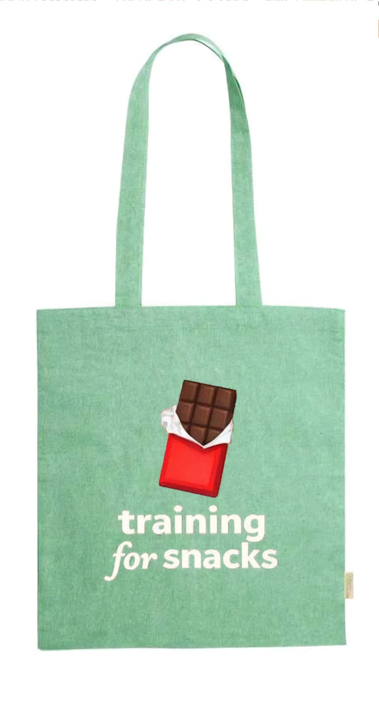Tote Bag M - Training for Snacks