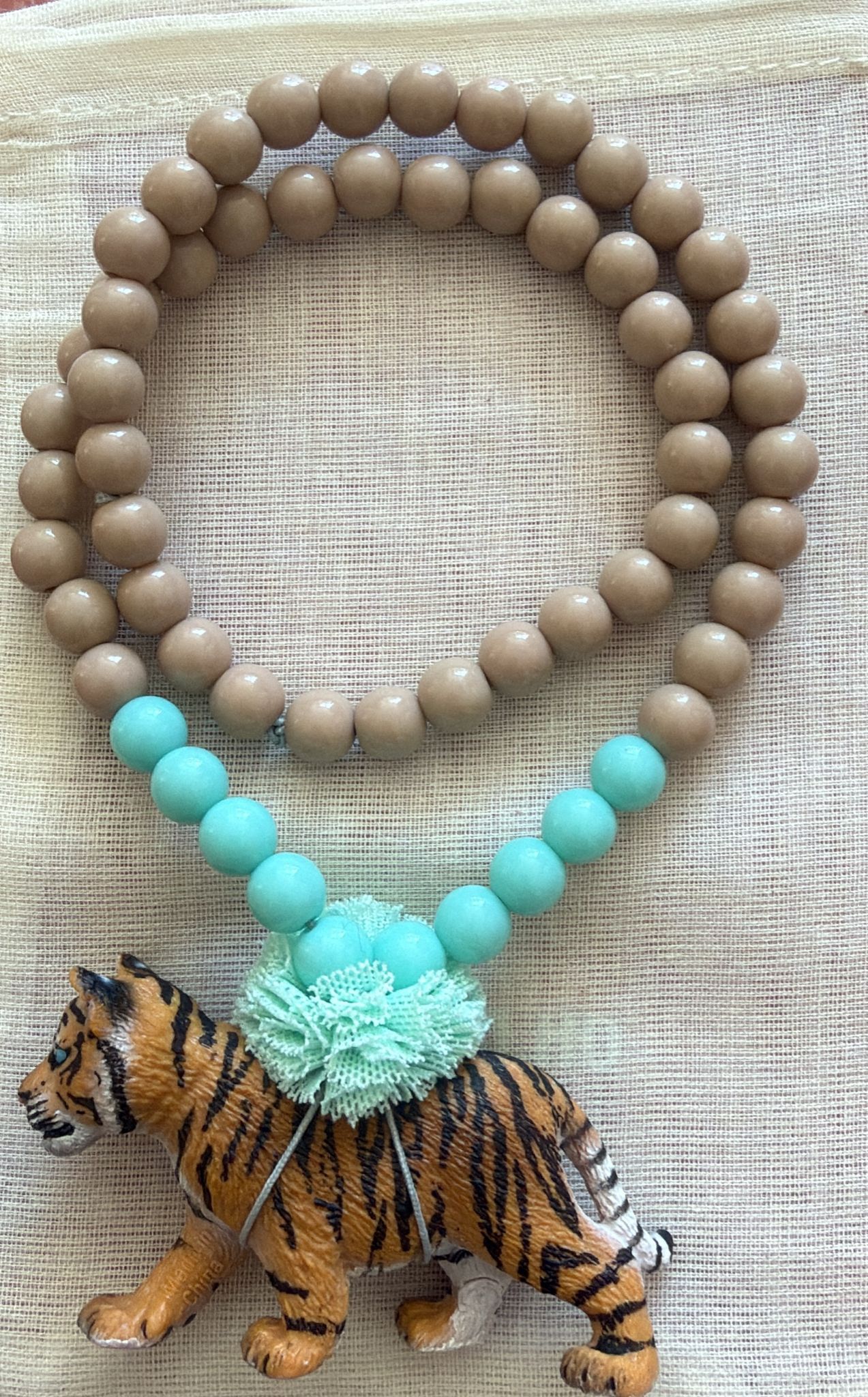Colar Animais - Tigre