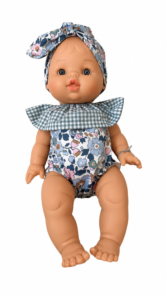 Boneca Gordis Europeia Olhos Azuis