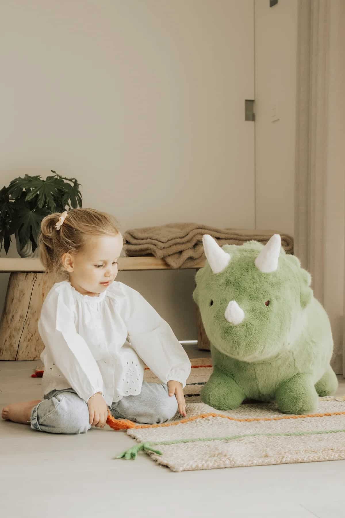 Brinquedo de saltar Wild and Soft – Dinossauro