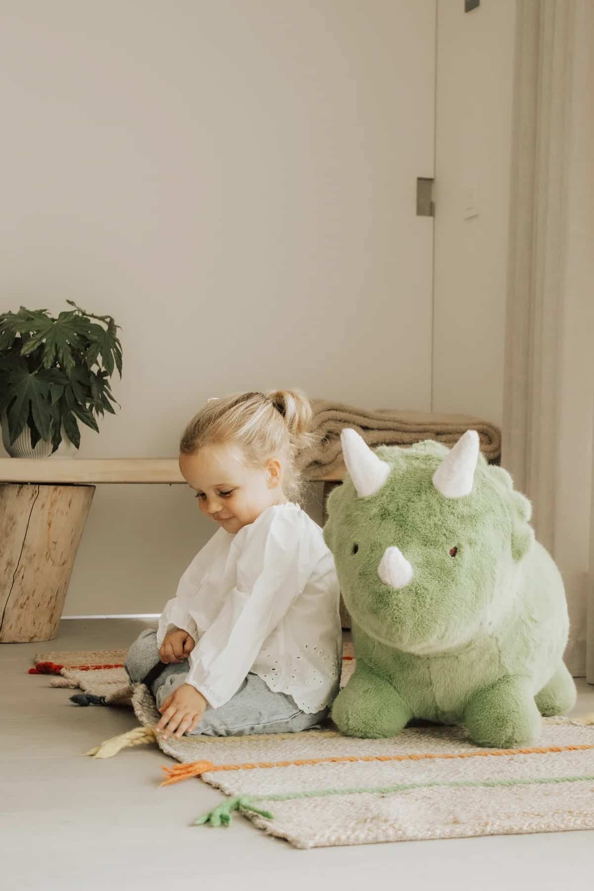 Brinquedo de saltar Wild and Soft – Dinossauro