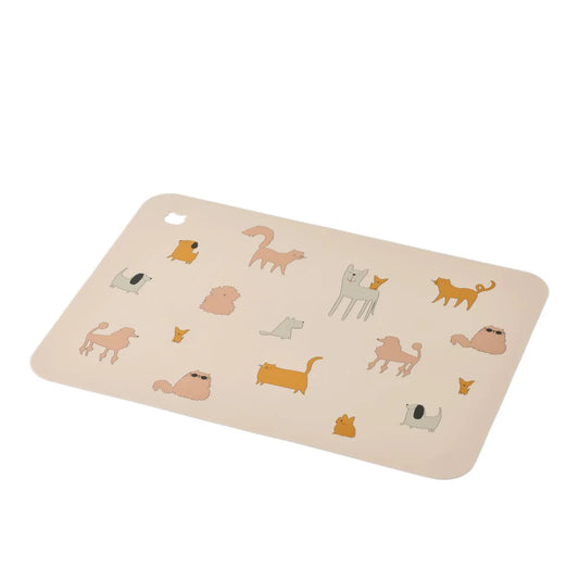 Marcador de Lugar de Silicone Jude - Cats and Dogs / Sandy