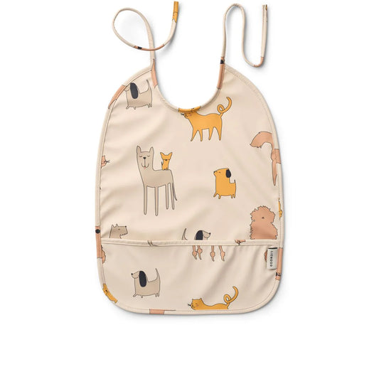 Babete Lai Bib - Cats and Dogs / Sandy