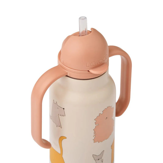 Garrafa termica 250ml - Cats and Dogs / Sandy