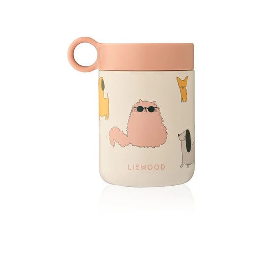 Termos Kian 350ml - Cats and Dogs / Sandy