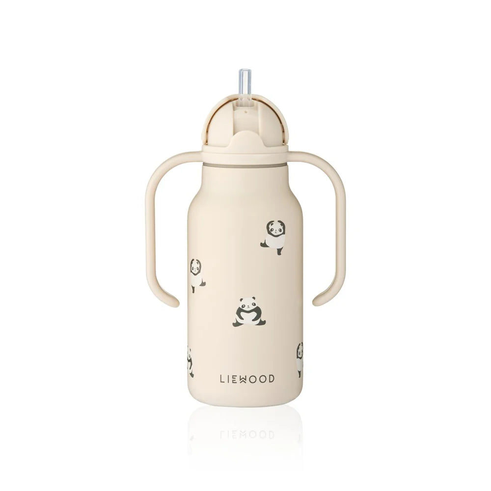 Garrafa Termica 250ml - Mini panda / Sandy