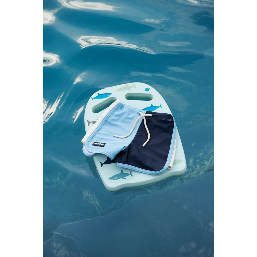 Hayden Swim Board - Shark / Dove blue