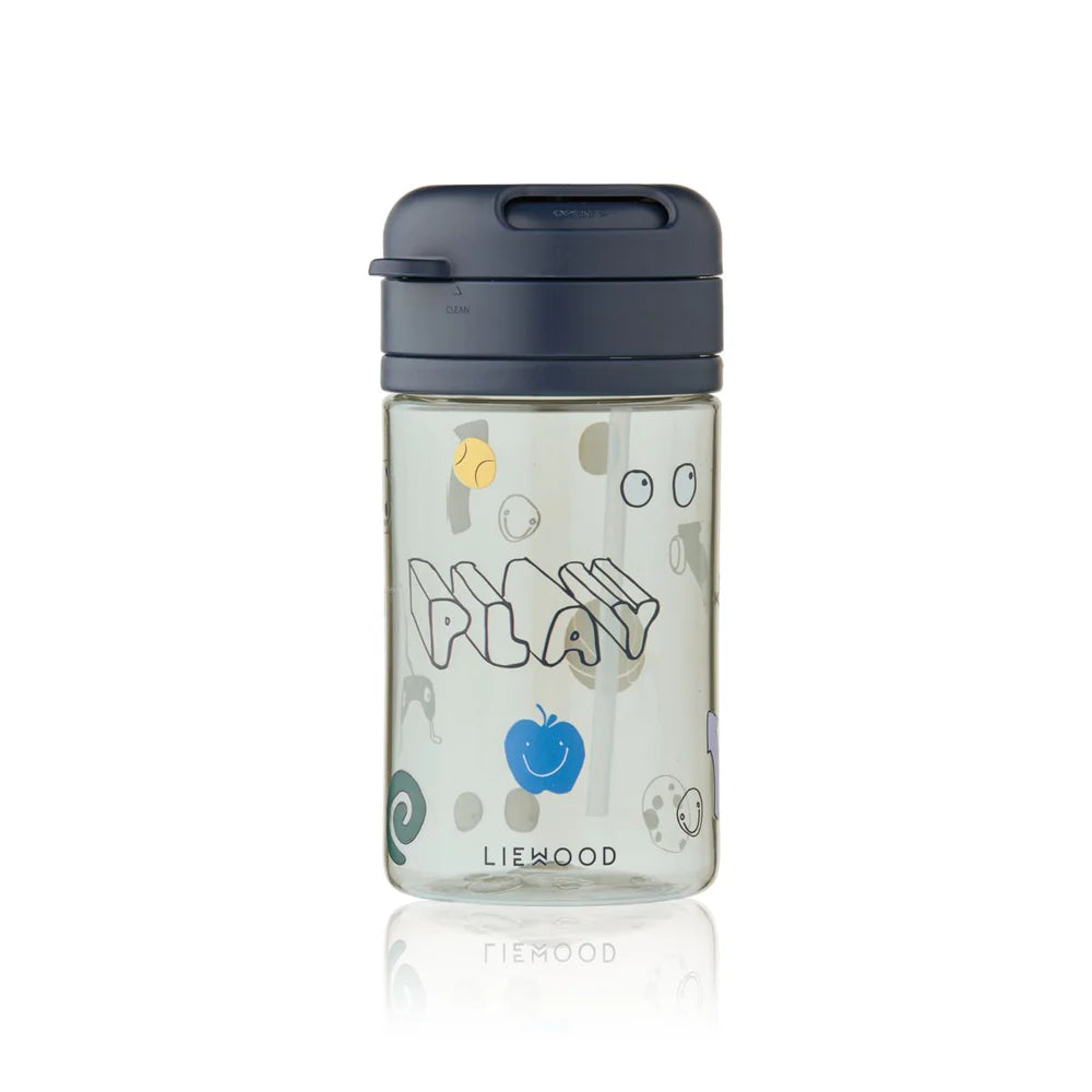 Copo Tritan com Palhinha 500 ml - Play Dusty Peppermint
