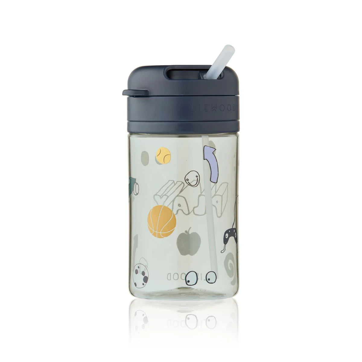 Copo Tritan com Palhinha 500 ml - Play Dusty Peppermint
