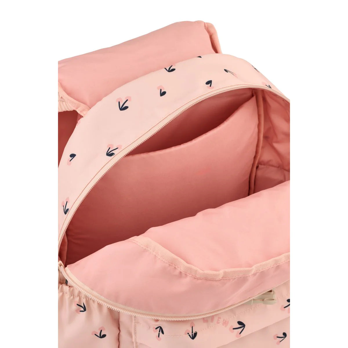 Mochila Escolar Johnny - Cherry heart / Rosey