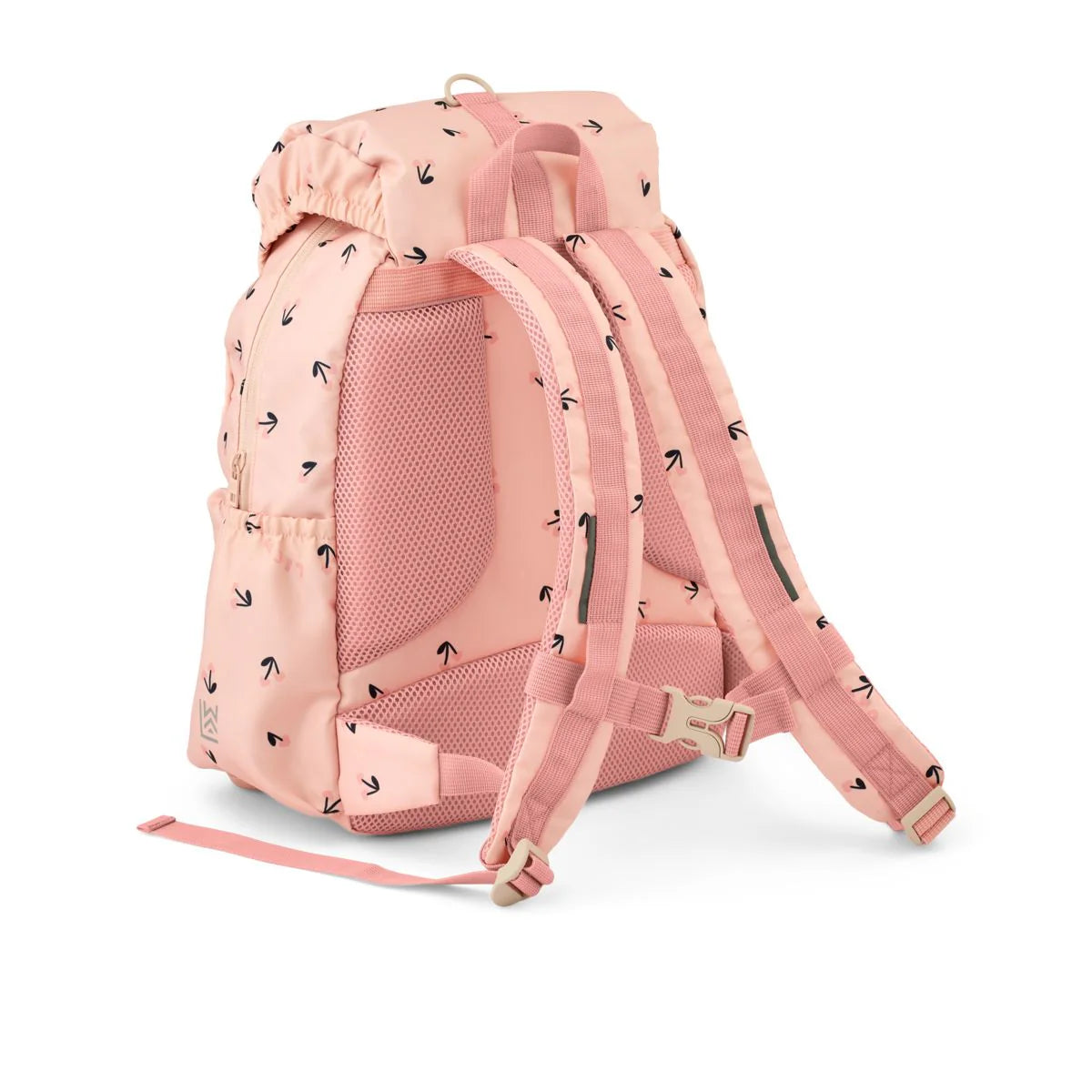 Mochila Escolar Johnny - Cherry heart / Rosey