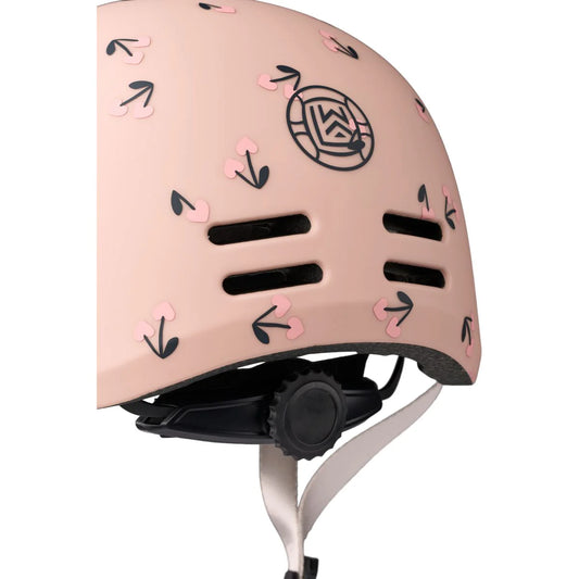 Capacete de Bicicleta Milly – Cherry heart / Rosey