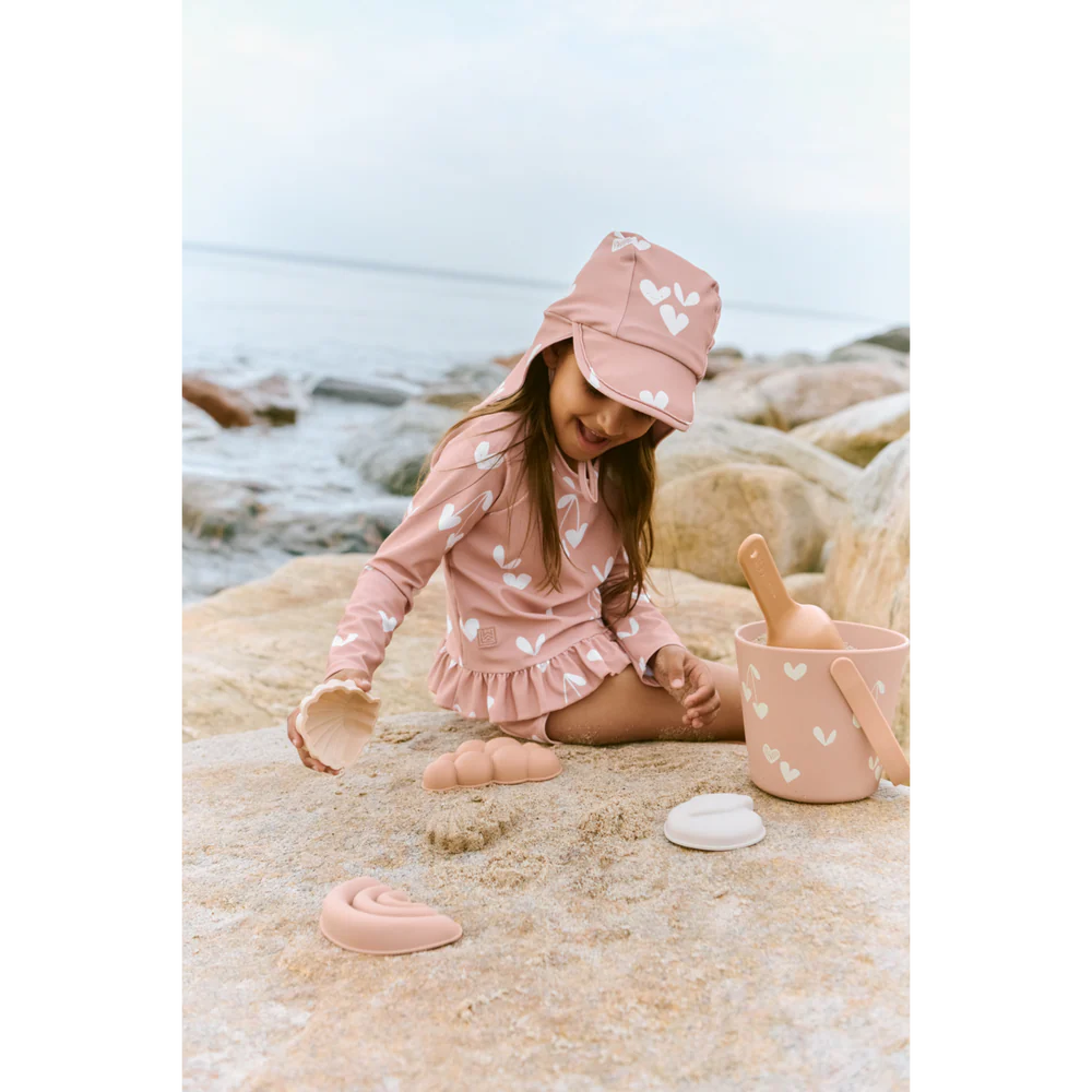 Balde de Praia Gilma em Silicone - Sweethearts / Pale tuscany