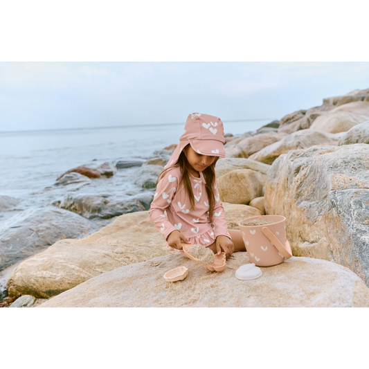 Balde de Praia Gilma em Silicone - Sweethearts / Pale tuscany