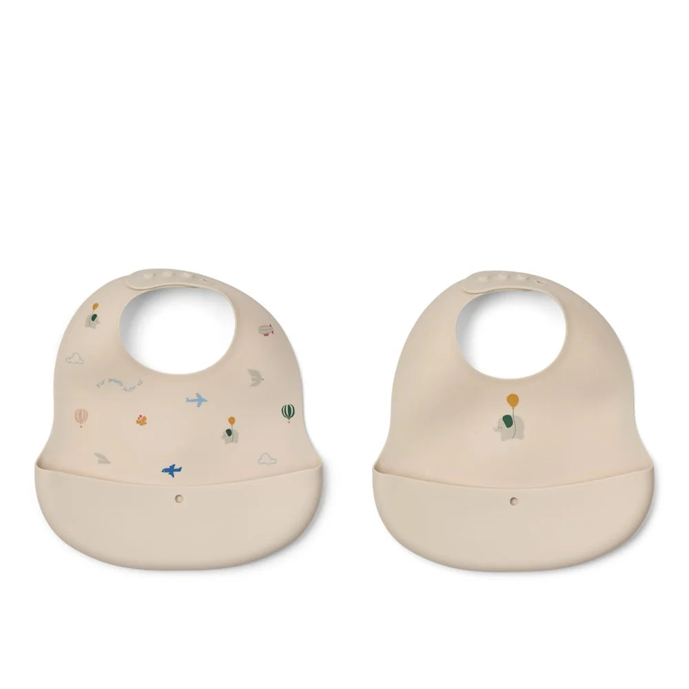 Babete de silicone Tilda - Flying / Sandy
