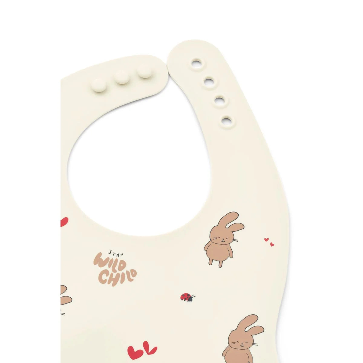 Babete de silicone Tilda - Wild child / Rosey