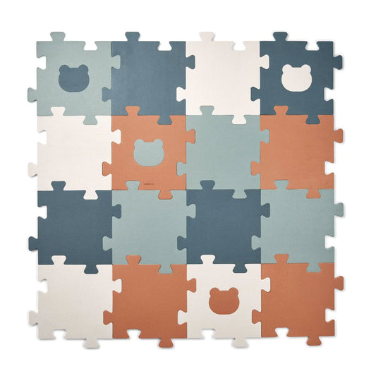 Tapete de espuma Ernesto -  Whale blue multi mix