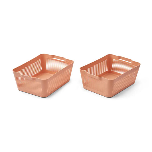 Cesta Makeeva L 2Pack - Rosa Toscano