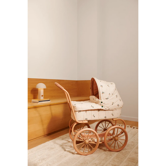 Adaline Doll Pram Peach / Sea shell