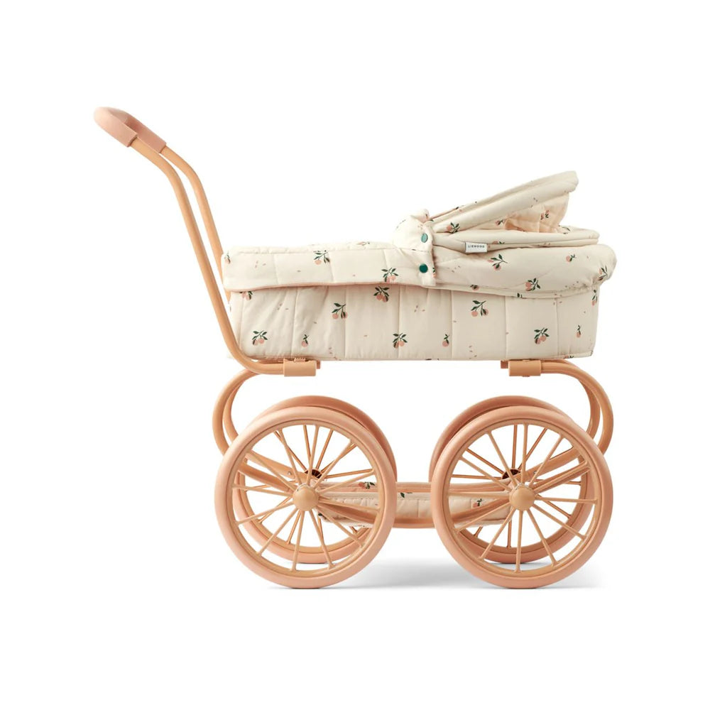 Adaline Doll Pram Peach / Sea shell