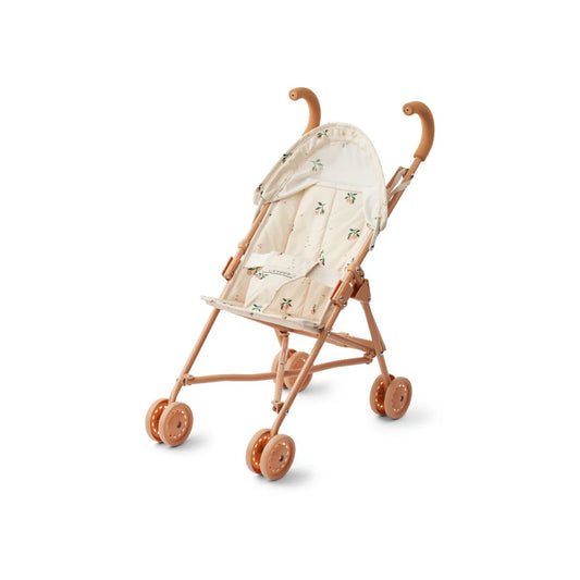 Elsie Doll Stroller Peach / Sea shell