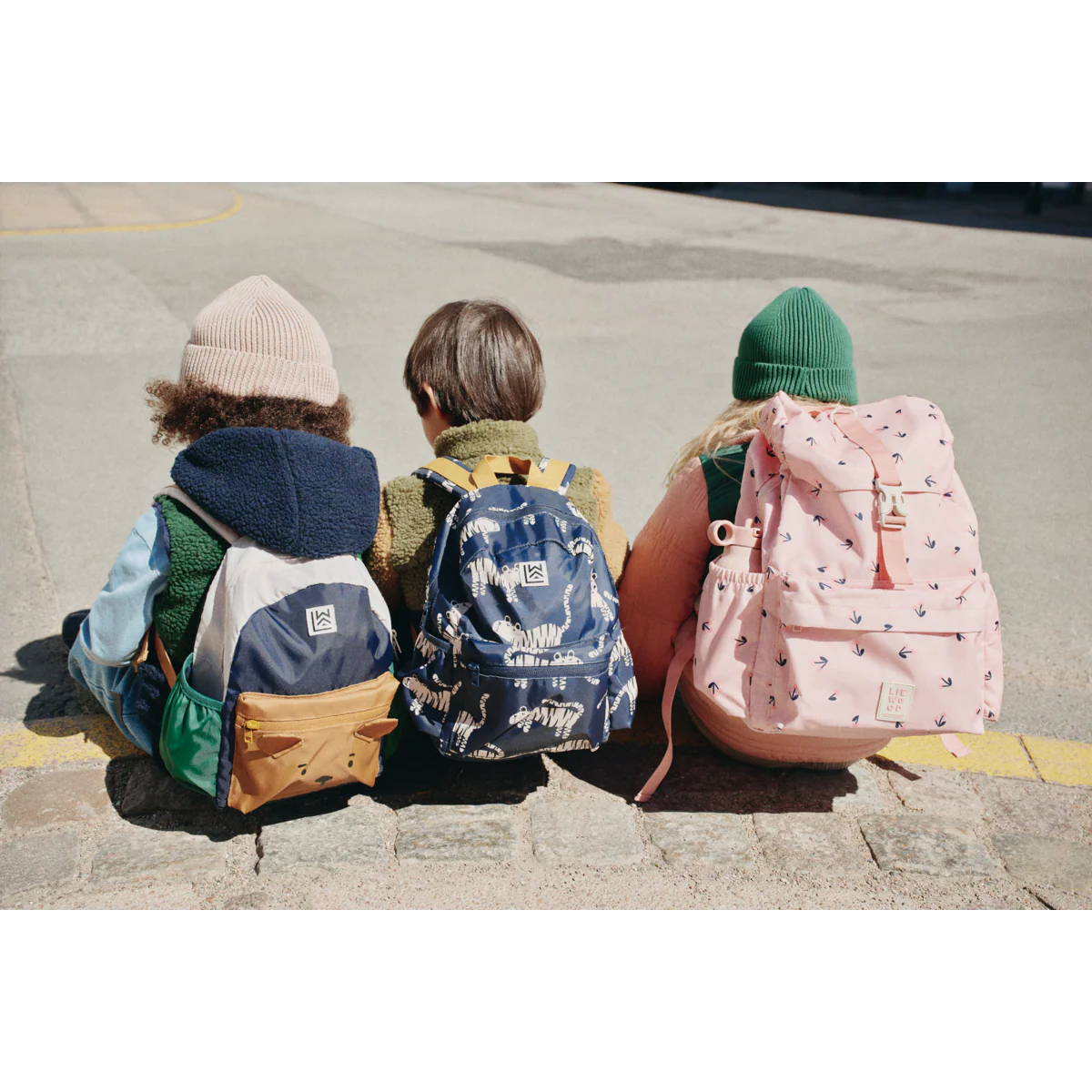 Mochila Escolar Johnny - Cherry heart / Rosey