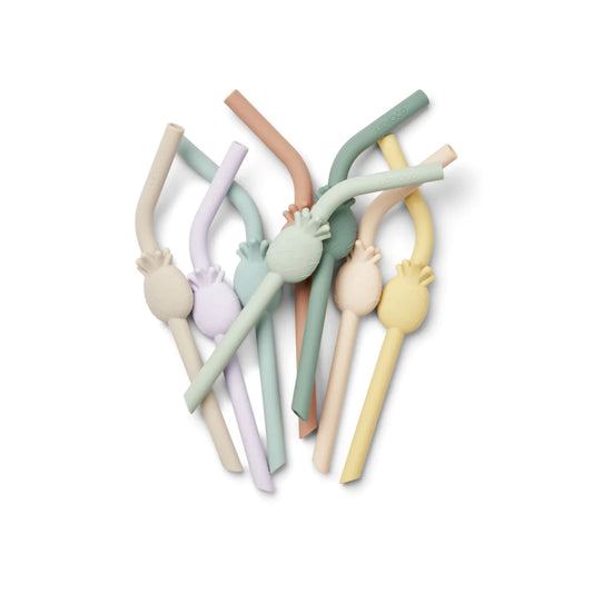 Palhinha em Silicone - Pineapple straws