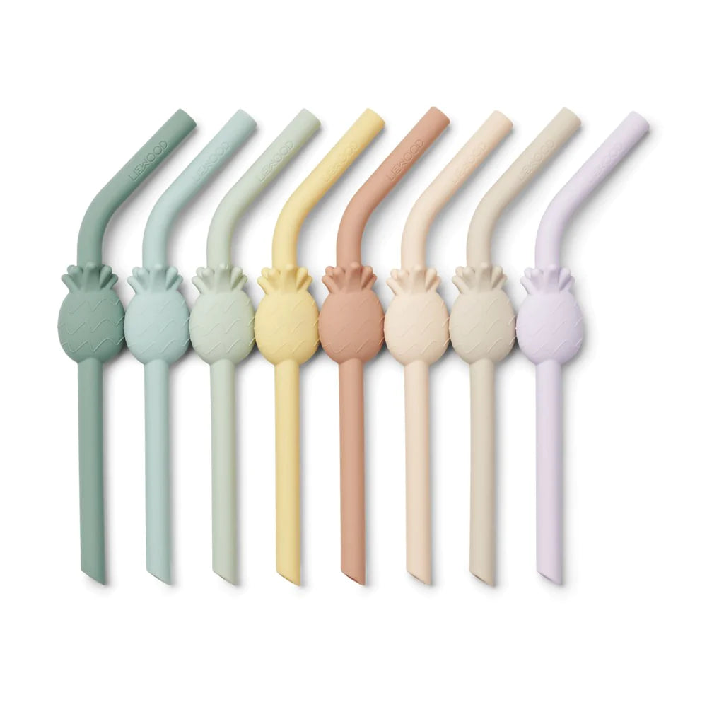 Palhinha em Silicone - Pineapple straws