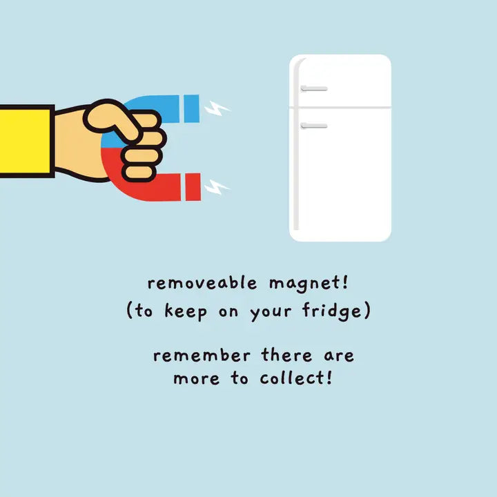 Postal com iman -  Bubble Tea